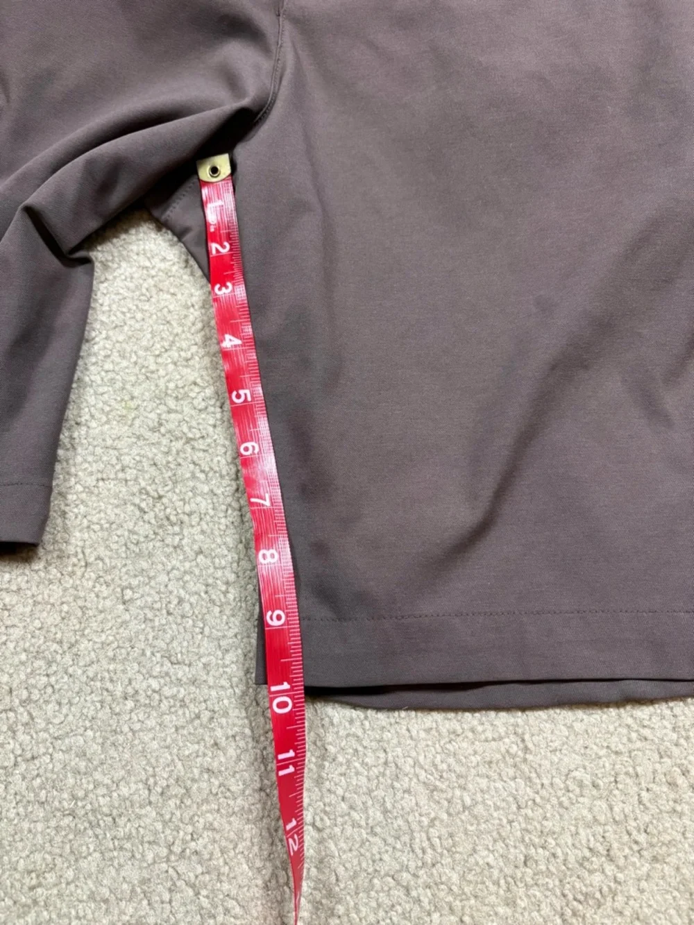 Puma Men's Flat Front Golf Shorts - Dark Brown - Picture 3 of 7